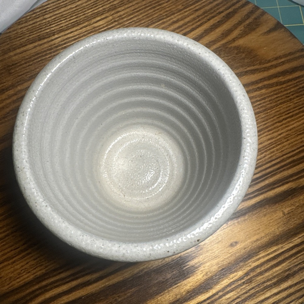 1995 Eldreth Salt Glaze Angel Crock Planter Pot - Picture 10 of 10